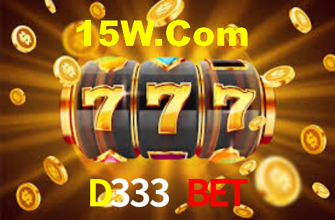 Interface do App D333 Bet