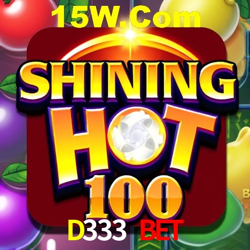 Interface do App D333 Bet
